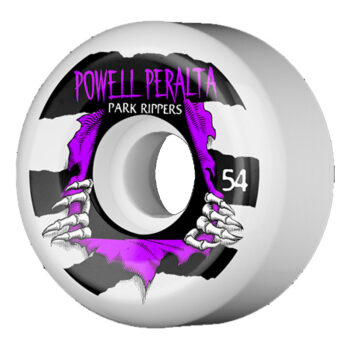 Powell Peralta Skateboards Wl Pp Park Ripper Pf White