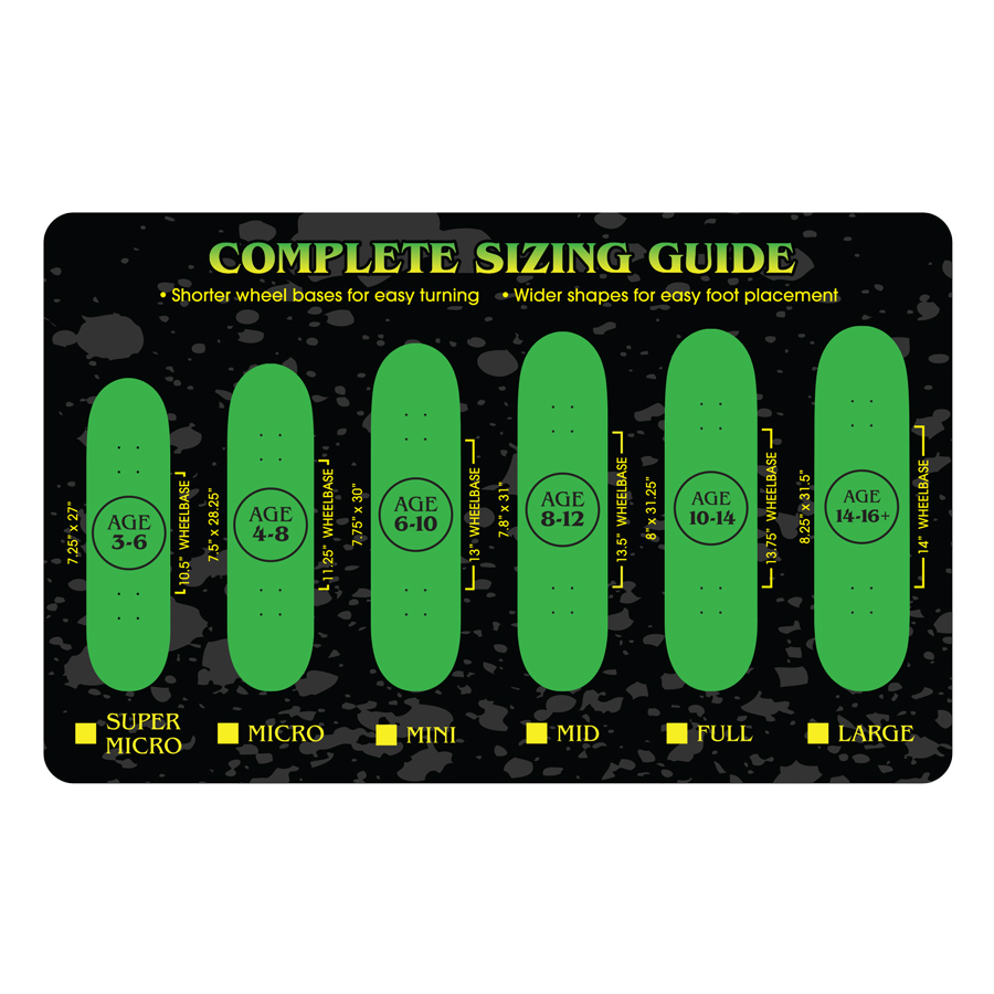 Creature Skateboard Complete Logo Outline Large 8.25" x 31.5"