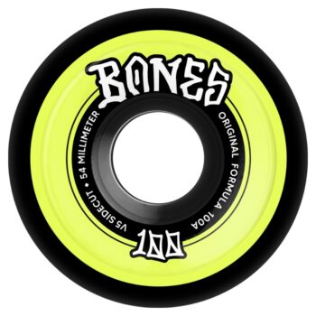 Bones Wheels Sidecuts  Original Formula  100A