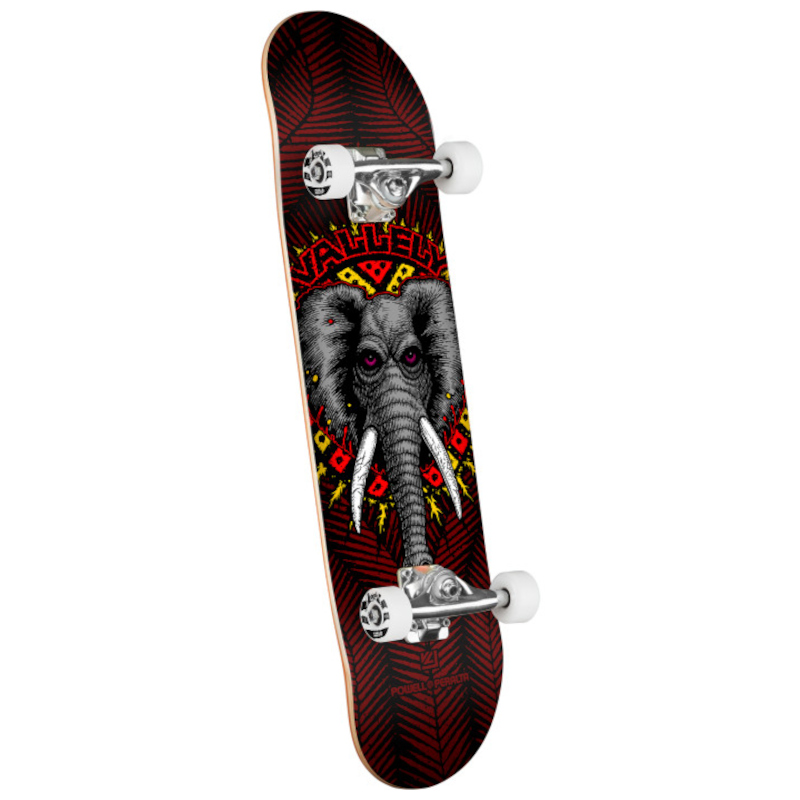 Powell Peralta Skateboards Mike Valelly Complete Birch 8.0 Black/Burgundy