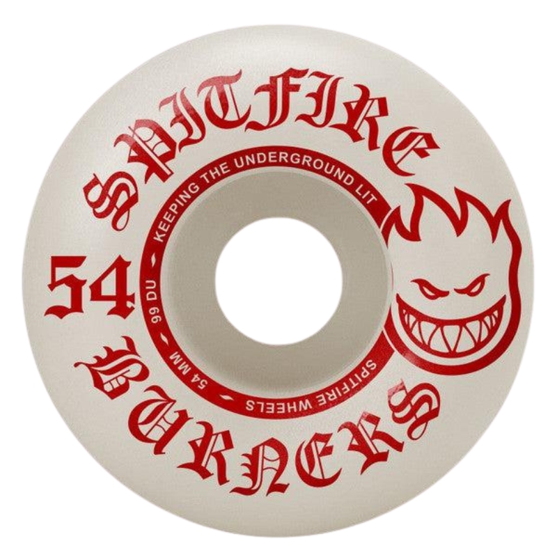 Spitfire Wheels Burner White 99DU