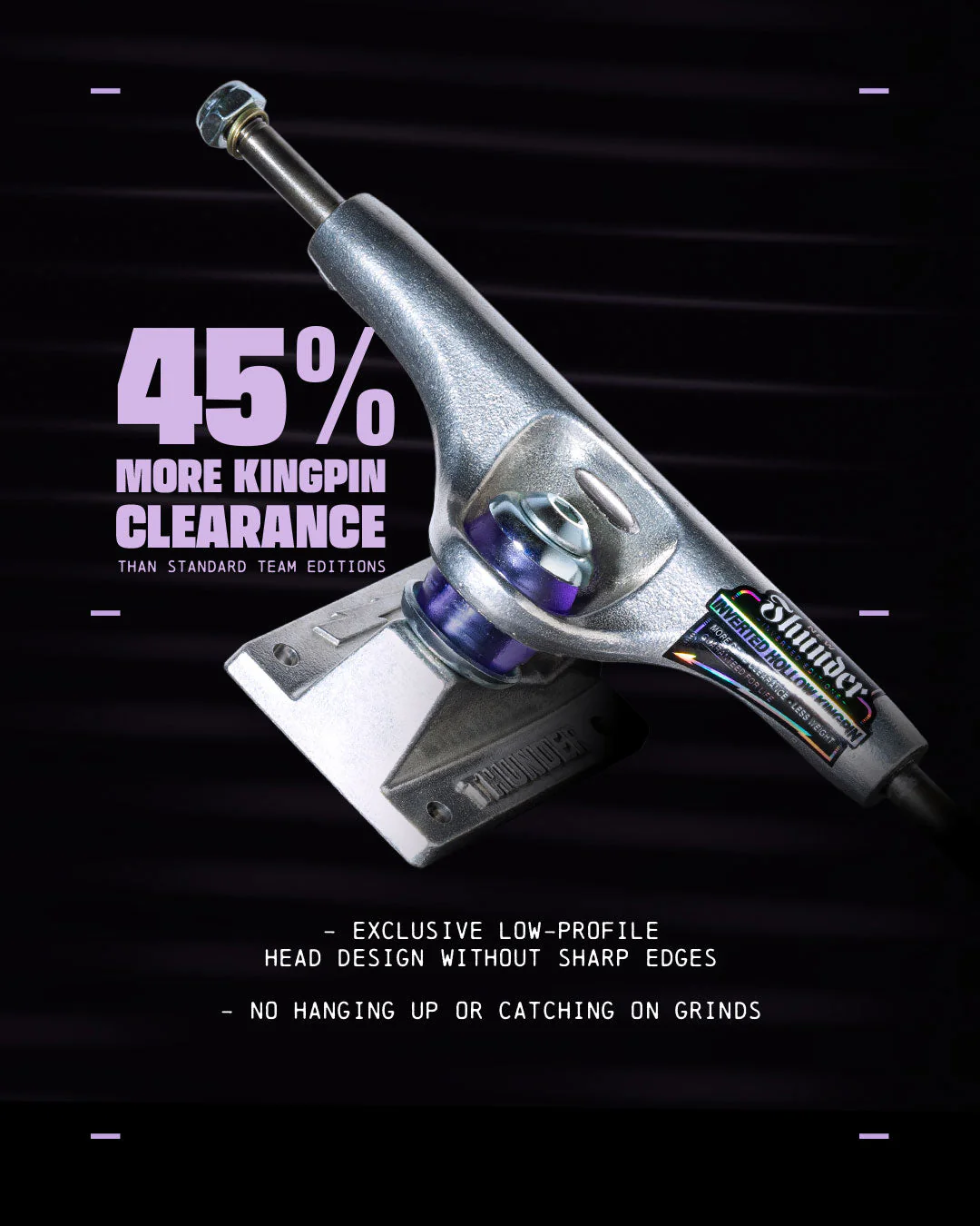 Thunder Trucks TM Inverted Polished