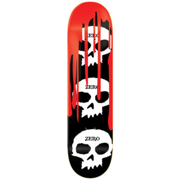 Zero Skateboards 3 Skulls Blood Logo