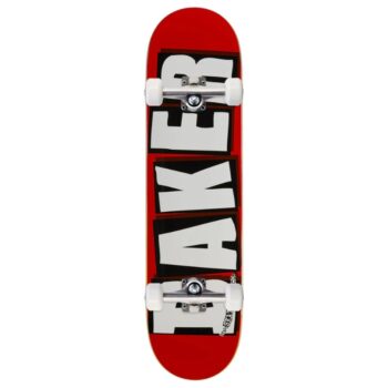 Baker Skateboards Brand Logo WHT Complete 8.0