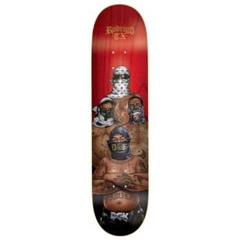DGK Skateboards Fiel Rodrigo Tx Deck Multi - 8.1