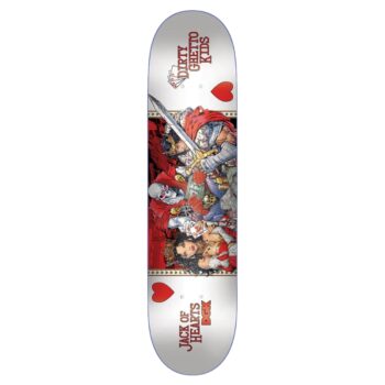 DGK Skateboards Jack Of Hearts Curtin Deck - 8.25