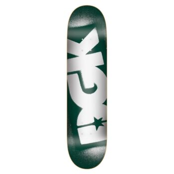 DGK Skateboards O.G. Logo Deck Forest Green/White - 8.25