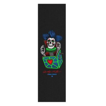 Powell Peralta Skateboards GRIP SO PP CHRIS HIETT SKULL 9 X 33  BLACK