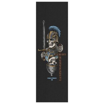 Powell Peralta Skateboards  GRIP SO PP DAN CORRIGAN CHESS SKULLS 9 X 33 BLACK