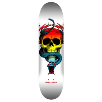 Powell Peralta Skateboards MCGILL YELLOW FADE  8.5 X 32.08 WHITE