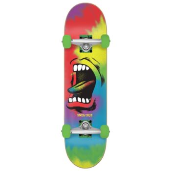 Santa Cruz Skateboards Big Mouth Tie Dye Full 8.00in x 31.25in Complete