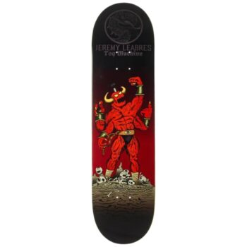 Toy Machine Skateboards  8.25 LEABRES DEATH FIGHT