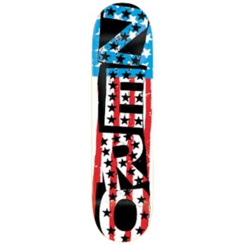 Zero Skateboards Logo American Punk 8.25